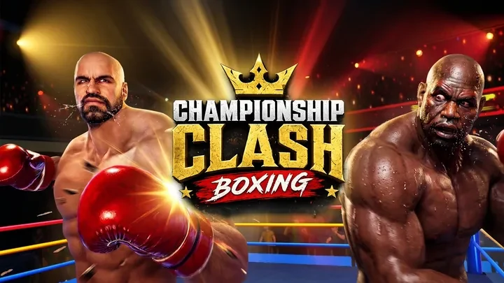 Championship Clash cover art: two boxers trading punches either side of the Championship Clash Boxing logo